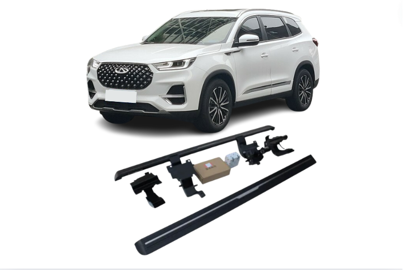 Chery Tiggo 8 Plus Electric Running Boards and Power Steps 2020+ Electric Running Boards Decoin Fabric 2020