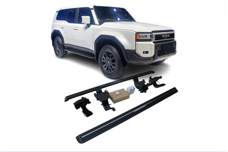 Toyota Prado Electric Running Boards and Power Steps 2010+ Electric Running Boards Decoin Fabric 2010