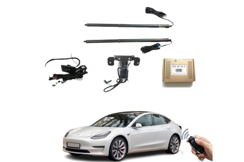 Tesla Model 3 Front Trunk Electric Frunk Power Lift 2017-2019 TESLA Electric Tailgate Decoin Fabric
