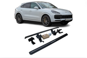 Porsche Cayenne Coupe Electric Running Boards and Power Steps 2019-2020 Electric Running Boards Decoin Fabric 2019
