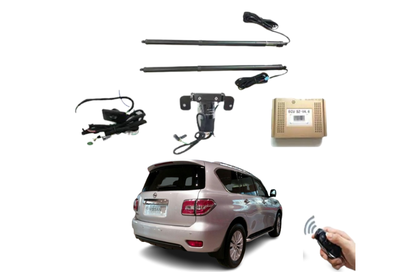 Nissan Patrol Y62 Electric Rear Trunk Electric Tailgate Power Lift 2012-2020 Nissan Electric Tailgate Decoin Fabric