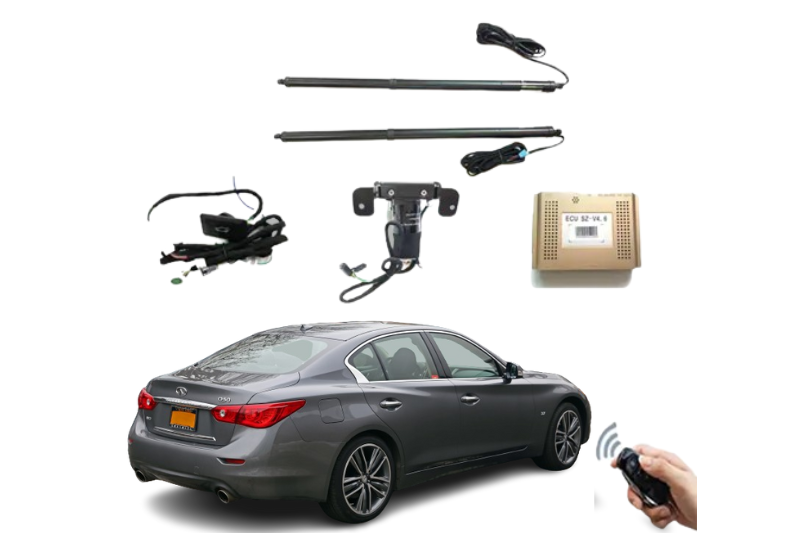 Infiniti Q50 Electric Rear Trunk Electric Tailgate Power Lift 2013+ Infiniti Electric Tailgate Decoin Fabric