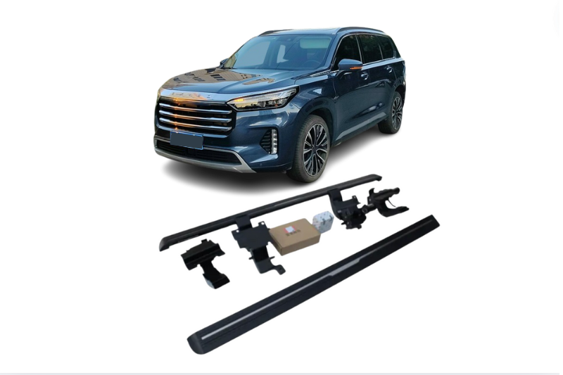 Chery Exeed VX Electric Running Boards and Power Steps 2021+ Electric Running Boards Decoin Fabric 2021