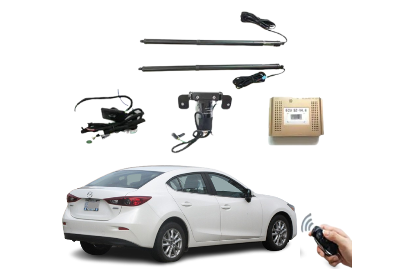 Mazda 3 Axela Sedan Electric Rear Trunk Electric Tailgate Power Lift 2014-2019 Mazda Electric Tailgate Decoin Fabric