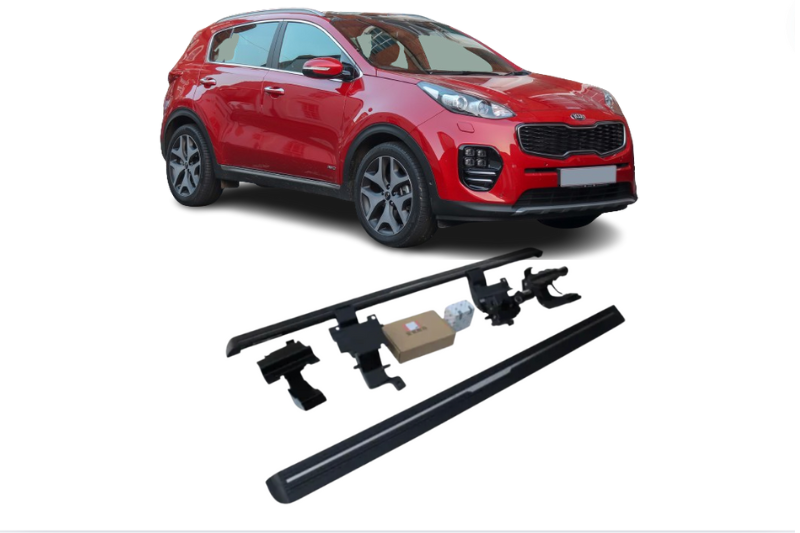 KIA Sportage R Electric Running Boards and Power Steps 2018+ Electric Running Boards Decoin Fabric 2018