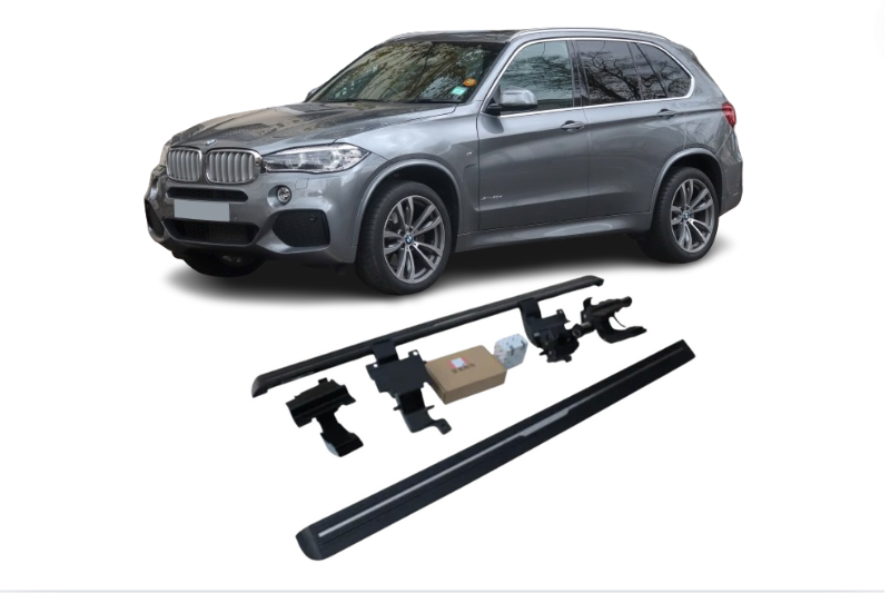 BMW X5 Electric Running Boards and Power Steps 2012-2018 Electric Running Boards Decoin Fabric 2012