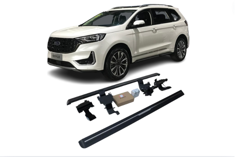 Ford Edge Plus Electric Running Boards and Power Steps 2020+ Electric Running Boards Decoin Fabric 2020