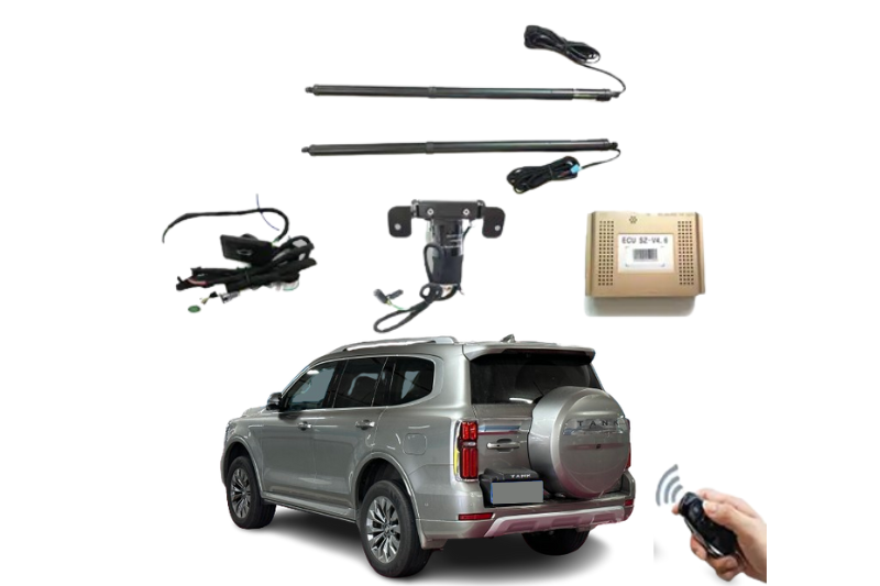 Tank 500 Electric Rear Trunk Electric Tailgate Power Lift 2022+ Tank Electric Tailgate Decoin Fabric