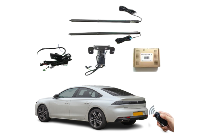 Peugeot 508 Saloon Electric Rear Trunk Electric Tailgate Power Lift 2019+ Peugeot Electric Tailgate Decoin Fabric