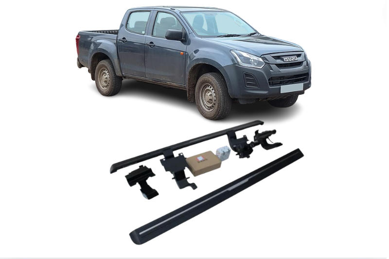 Isuzu D-Max Electric Running Boards and Power Steps 2016-2020 Electric Running Boards Decoin Fabric 2016