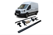 Ford Transit MWB Electric Running Boards and Power Steps 2018+ Electric Running Boards Decoin Fabric 2018