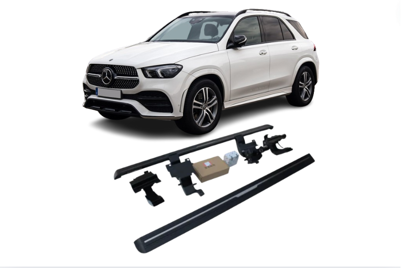 Mercedes-Benz GLE Electric Running Boards and Power Steps 2019+ Electric Running Boards Decoin Fabric 2019