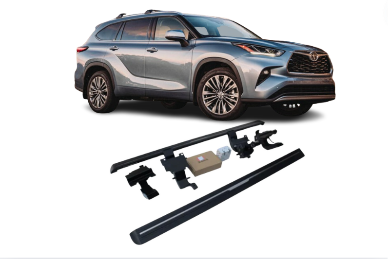 Toyota Highlander Electric Running Boards and Power Steps 2022+ Electric Running Boards Decoin Fabric 2022