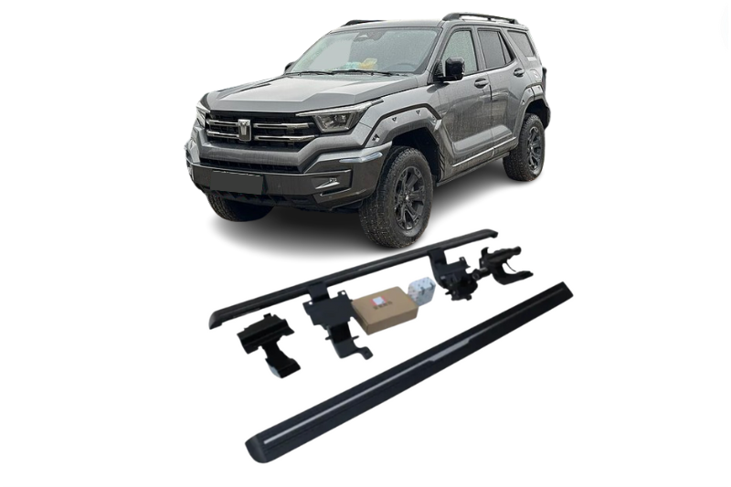 Great Wall Tank 400 Electric Running Boards and Power Steps 2022+ Electric Running Boards Decoin Fabric 2022