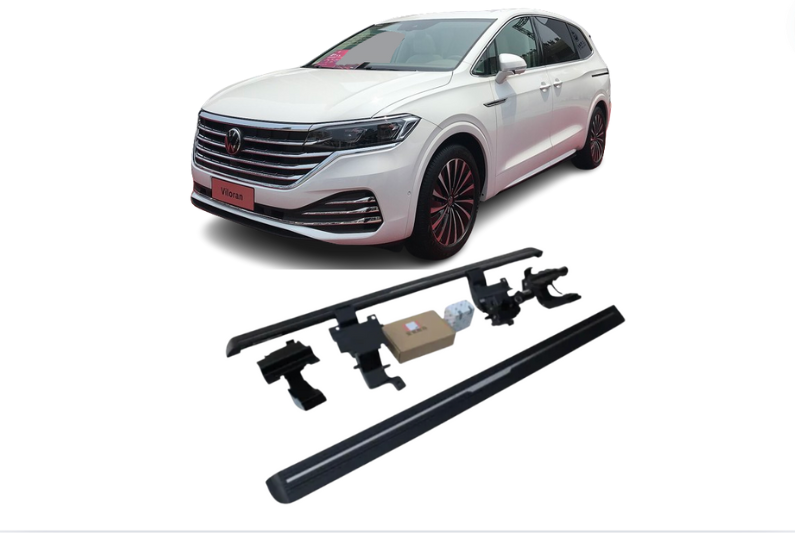 Volkswagen Viloran Electric Running Boards and Power Steps 2020+ Electric Running Boards Decoin Fabric 2020