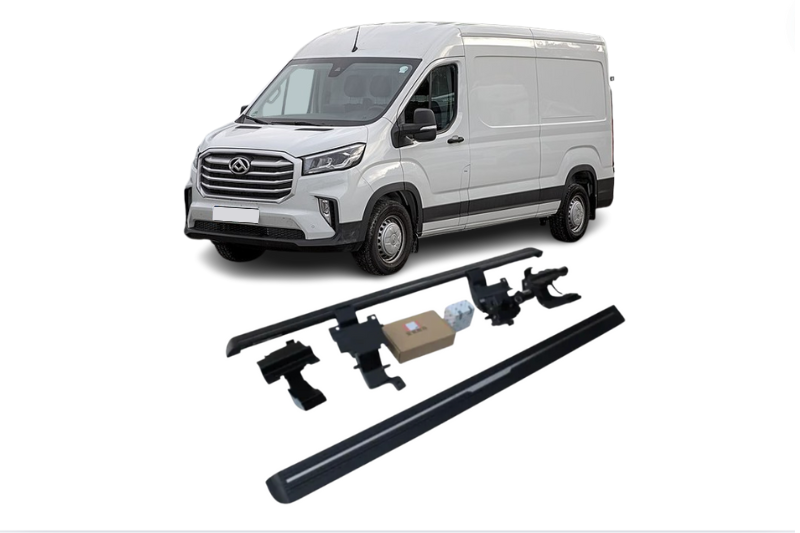 Maxus V90 Electric Running Boards and Power Steps 2019+ Electric Running Boards Decoin Fabric 2019