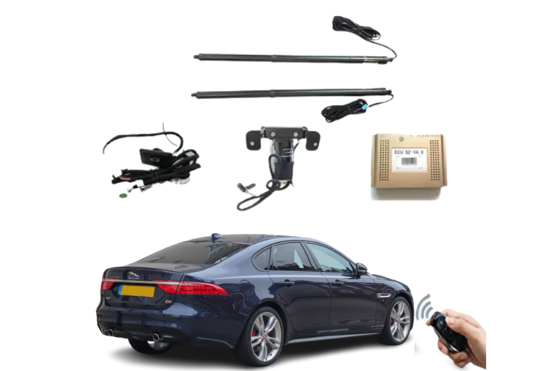 Jaguar XFL Saloon Electric Rear Trunk Electric Tailgate Power Lift 2015+ Jaguar Electric Tailgate Decoin Fabric