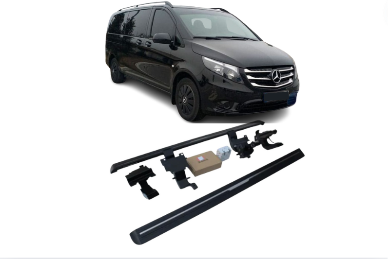 Mercedes-Benz V250 Electric Running Boards and Power Steps 2016+ Electric Running Boards Decoin Fabric 2016