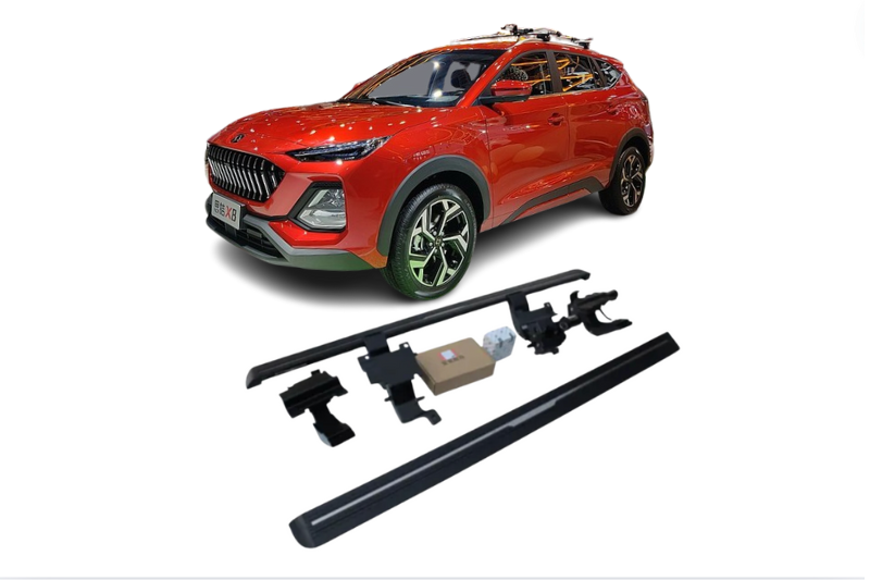 JAC Sehol X8 Electric Running Boards and Power Steps 2019+ Electric Running Boards Decoin Fabric 2019