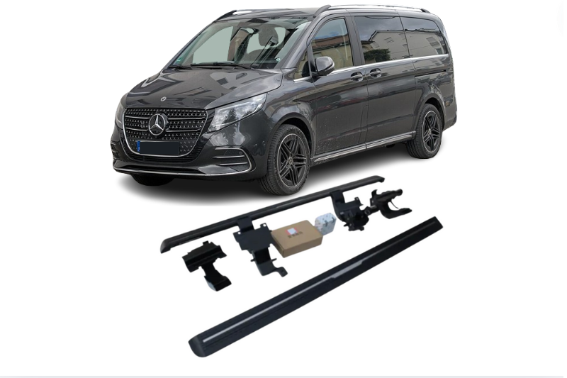 Mercedes-Benz Vito Electric Running Boards and Power Steps 2016+ Electric Running Boards Decoin Fabric 2016