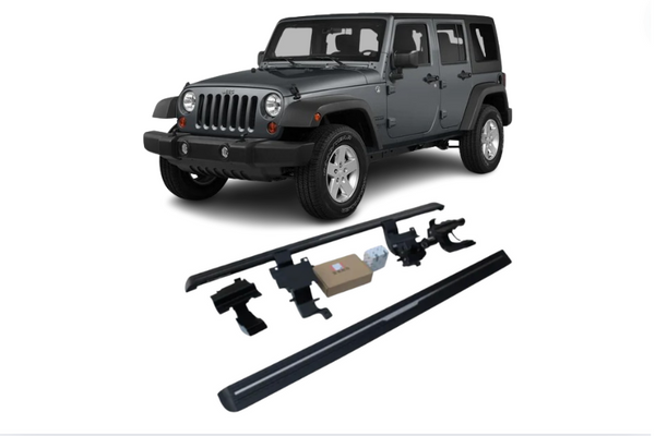 Jeep Wrangler Electric Running Boards and Power Steps 2014+