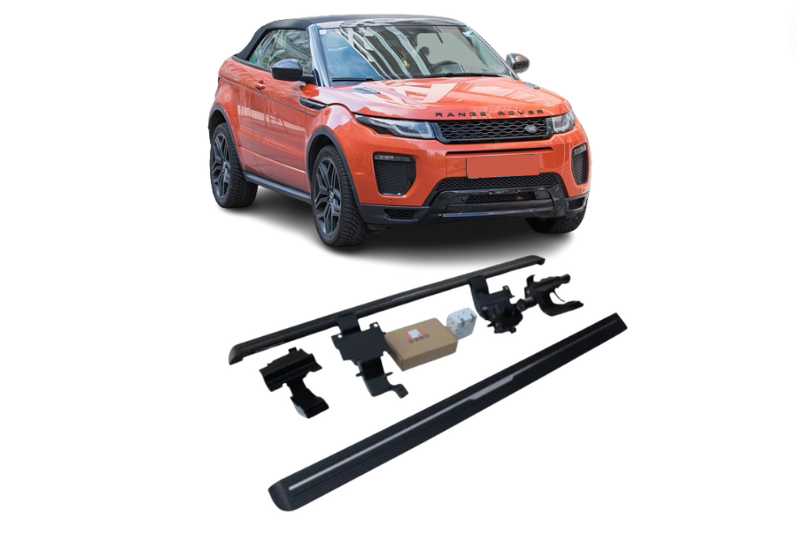 Land Rover Evoque Dynamic Convertible Electric Running Boards and Power Steps 2016–2018 ELECTRIC RUNNING BOARD Decoin Fabric