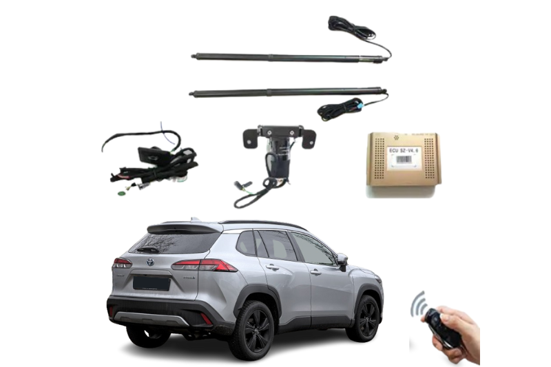 Toyota Corolla Cross Electric Rear Trunk Tailgate Power Lift 2020+ Toyota Electric Tailgate Decoin Fabric