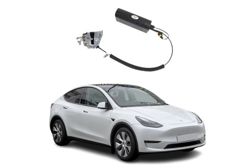 Tesla Model Y 2021+ Electric Soft Close Door Tesla Electric Suction Door Decoin Fabric 2021