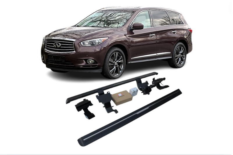 Infiniti JX35 Electric Running Boards and Power Steps 2012+ Electric Running Boards Decoin Fabric 2012