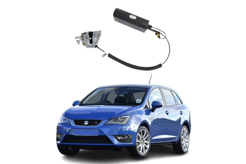 Seat Ibiza ST FR 2013 Electric Soft Close Door Seat Electric Suction Door Decoin Fabric 2013