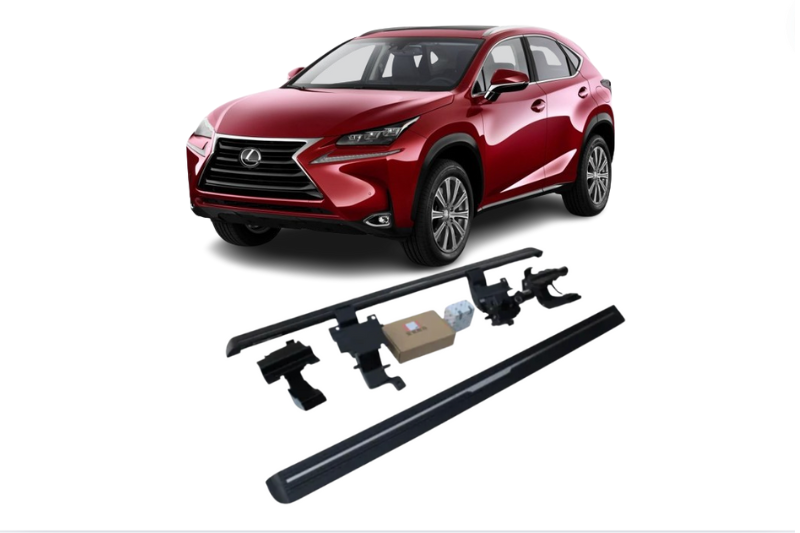 Lexus NX200 Electric Running Boards and Power Steps 2015+ Electric Running Boards Decoin Fabric 2015