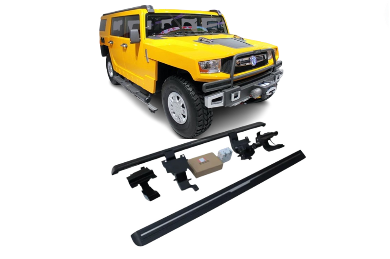 Hanma H2 Electric Running Boards and Power Steps 2008-2015 Electric Running Boards Decoin Fabric 2008