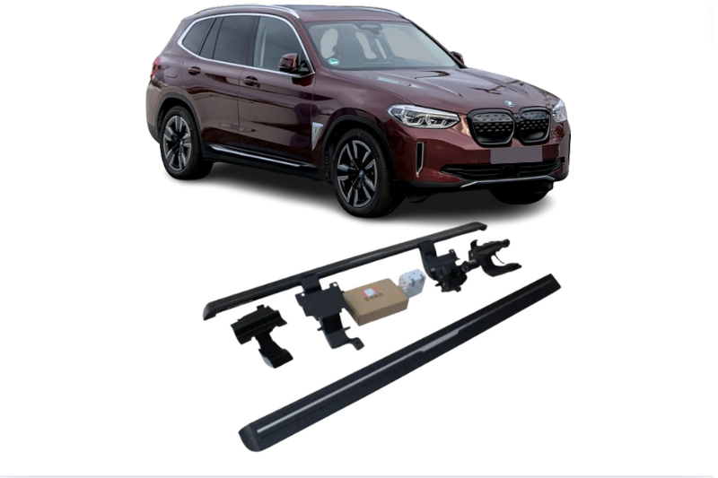 BMW IX3 Electric Running Boards and Power Steps 2022+ Electric Running Boards Decoin Fabric 2022