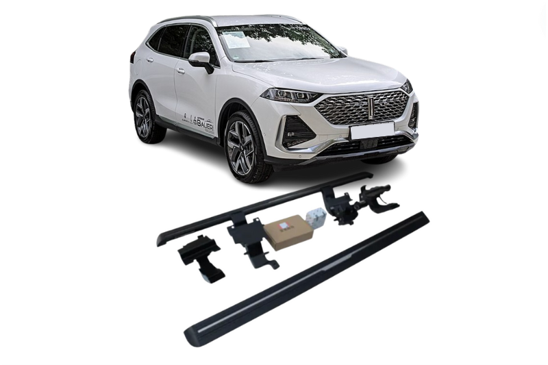Great Wall Wey Latte Electric Running Boards and Power Steps 2021+ Electric Running Boards Decoin Fabric 2021