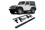 Jeep Wrangler Rubicon Electric Running Boards and Power Steps 2020+ Electric Running Boards Decoin Fabric 2020