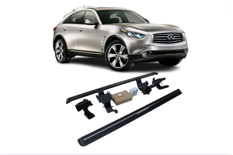 Infiniti QX50 Electric Running Boards and Power Steps 2011-2015 Electric Running Boards Decoin Fabric 2011