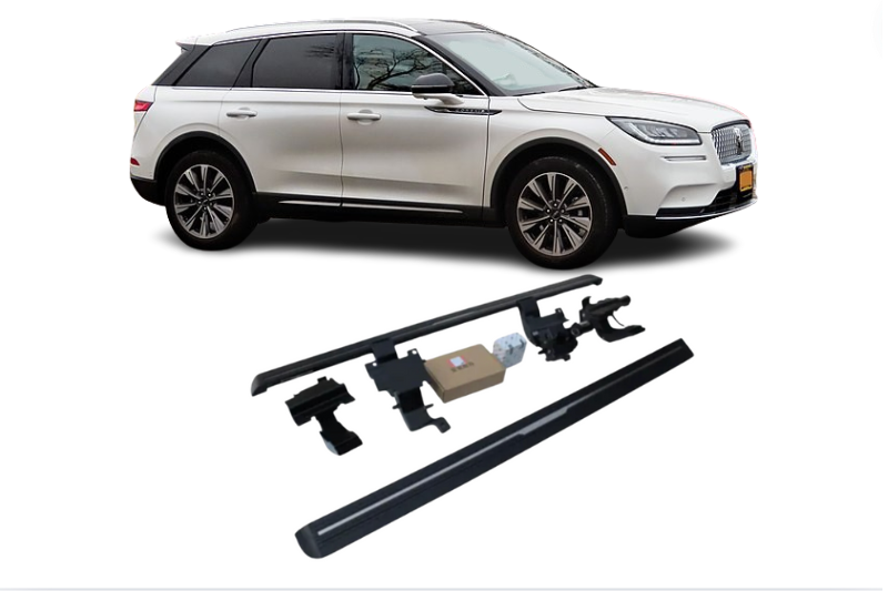 Lincoln Corsair Electric Running Boards and Power Steps 2020+ Electric Running Boards Decoin Fabric 2020