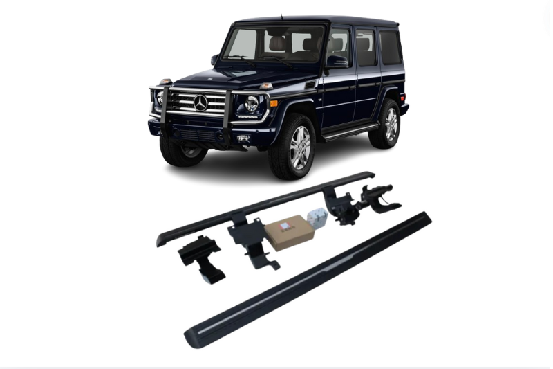 Mercedes-Benz G500 Electric Running Boards and Power Steps 2015-2018 Electric Running Boards Decoin Fabric 2015