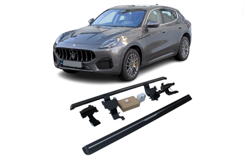 Maserati Grecale Electric Running Boards and Power Steps 2022 Electric Running Boards Decoin Fabric 2022