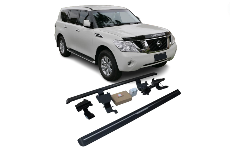 Nissan Patrol Y62 Electric Running Boards and Power Steps 2015-2017