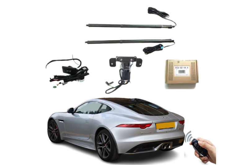 Jaguar F-Type Electric Rear Trunk Electric Tailgate Power Lift 2015+ Jaguar Electric Tailgate Decoin Fabric