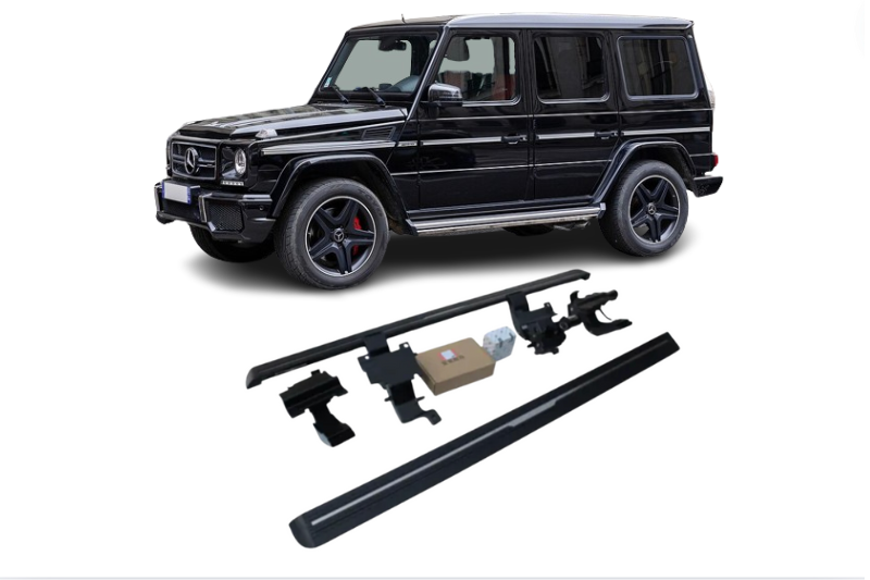 Mercedes-Benz G500 G63 Electric Running Boards and Power Steps 2019-2022 Electric Running Boards Decoin Fabric 2019