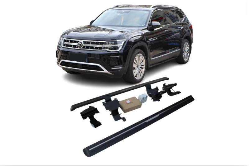 Volkswagen Teramont X Electric Running Boards and Power Steps 2018+ Electric Running Boards Decoin Fabric 2018