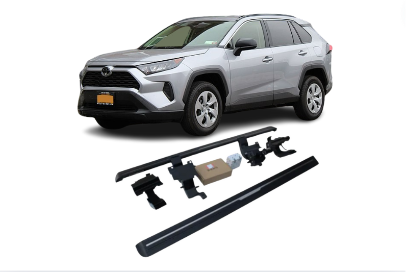 Toyota RAV4 Electric Running Boards and Power Steps 2019+ Electric Running Boards Decoin Fabric 2019