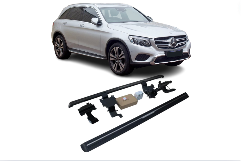 Mercedes-Benz GLC Electric Running Boards and Power Steps 2017-2018 Electric Running Boards Decoin Fabric 2017