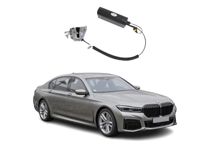 BMW 7 Series G12 2017+ Electric Soft Close Door BMW Electric Suction Door Decoin Fabric 2017