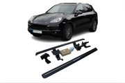 Porsche Cayenne Electric Running Boards and Power Steps 2011-2018 Electric Running Boards Decoin Fabric 2011