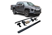 Mitsubishi L200 Electric Running Boards and Power Steps 2014+ Electric Running Boards Decoin Fabric 2014