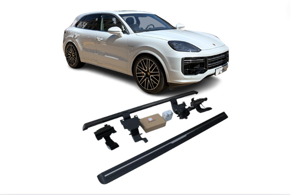 Porsche Cayenne E-Hybrid Electric Running Boards and Power Steps 2019+