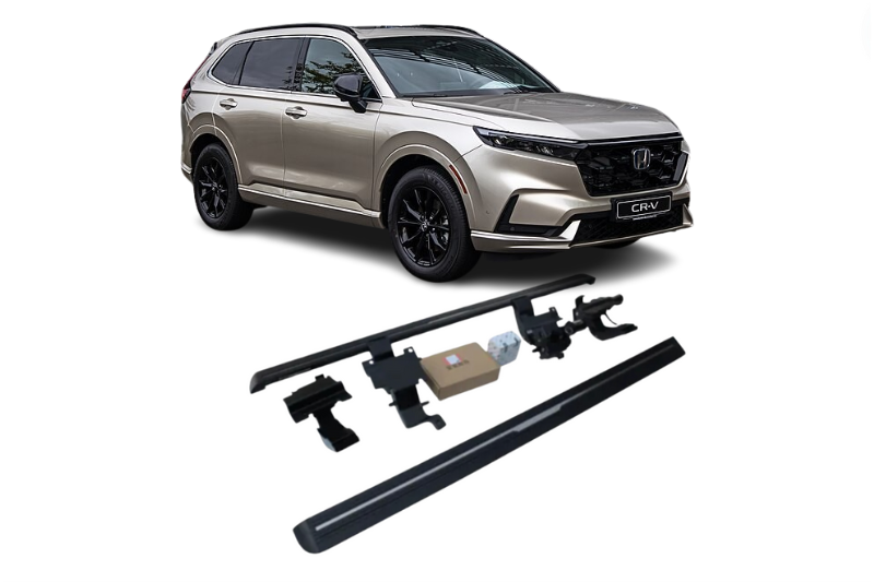 Honda CR-V PHEV Electric Running Boards and Power Steps 2021+ Electric Running Boards Decoin Fabric 2021
